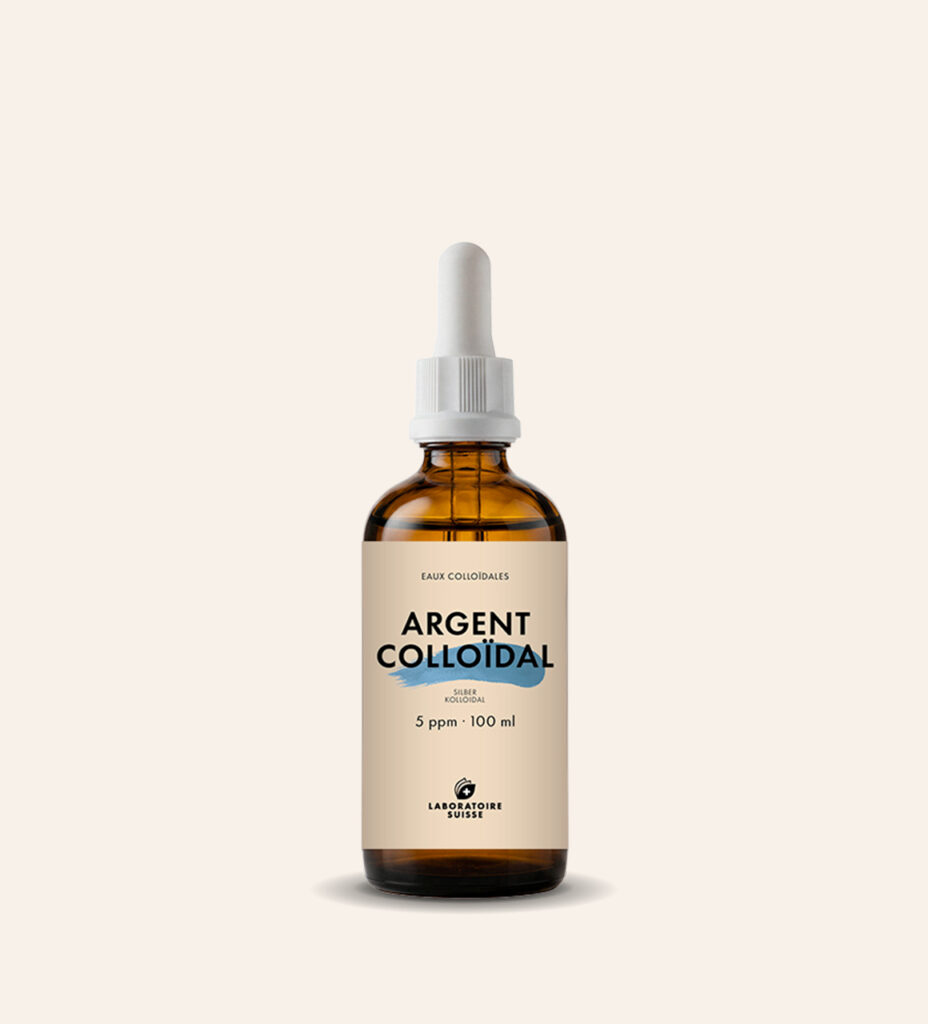 Argent colloïdal - 5 ppm, 100 ml (Compte goutte)