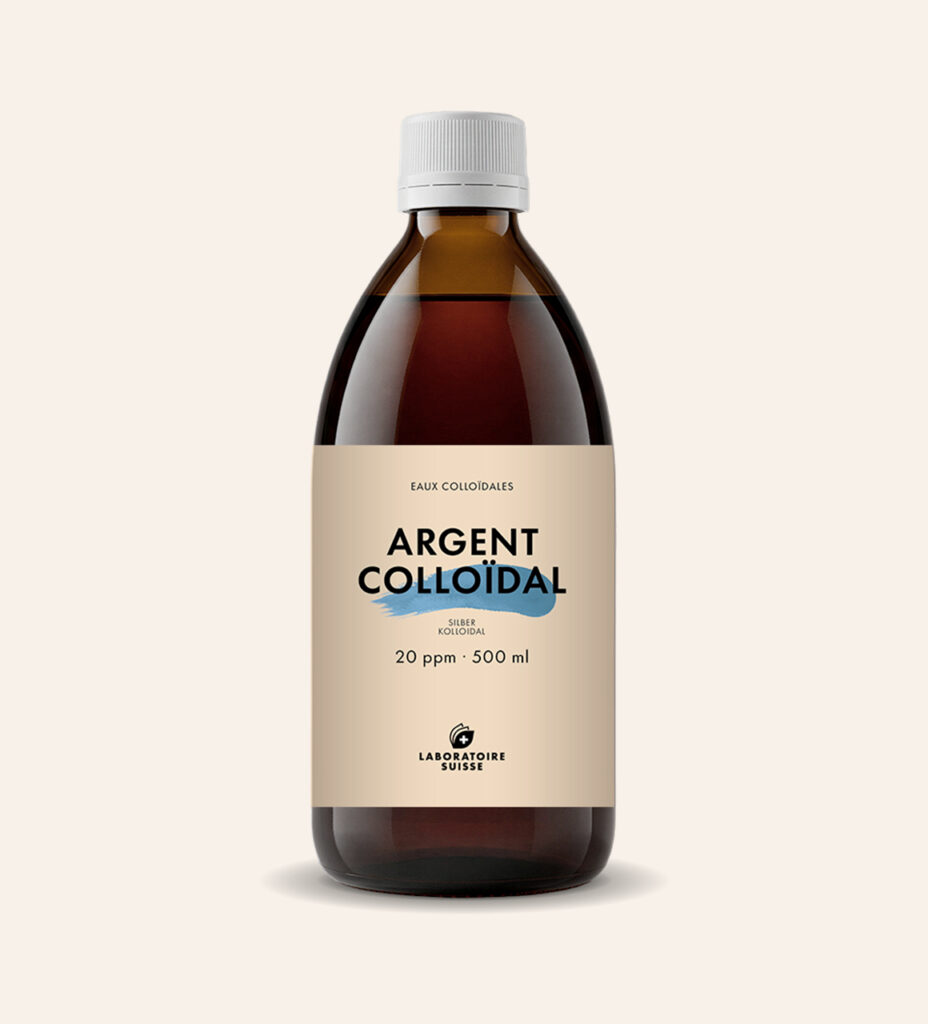 Argent colloïdal - 20 ppm, 500 ml