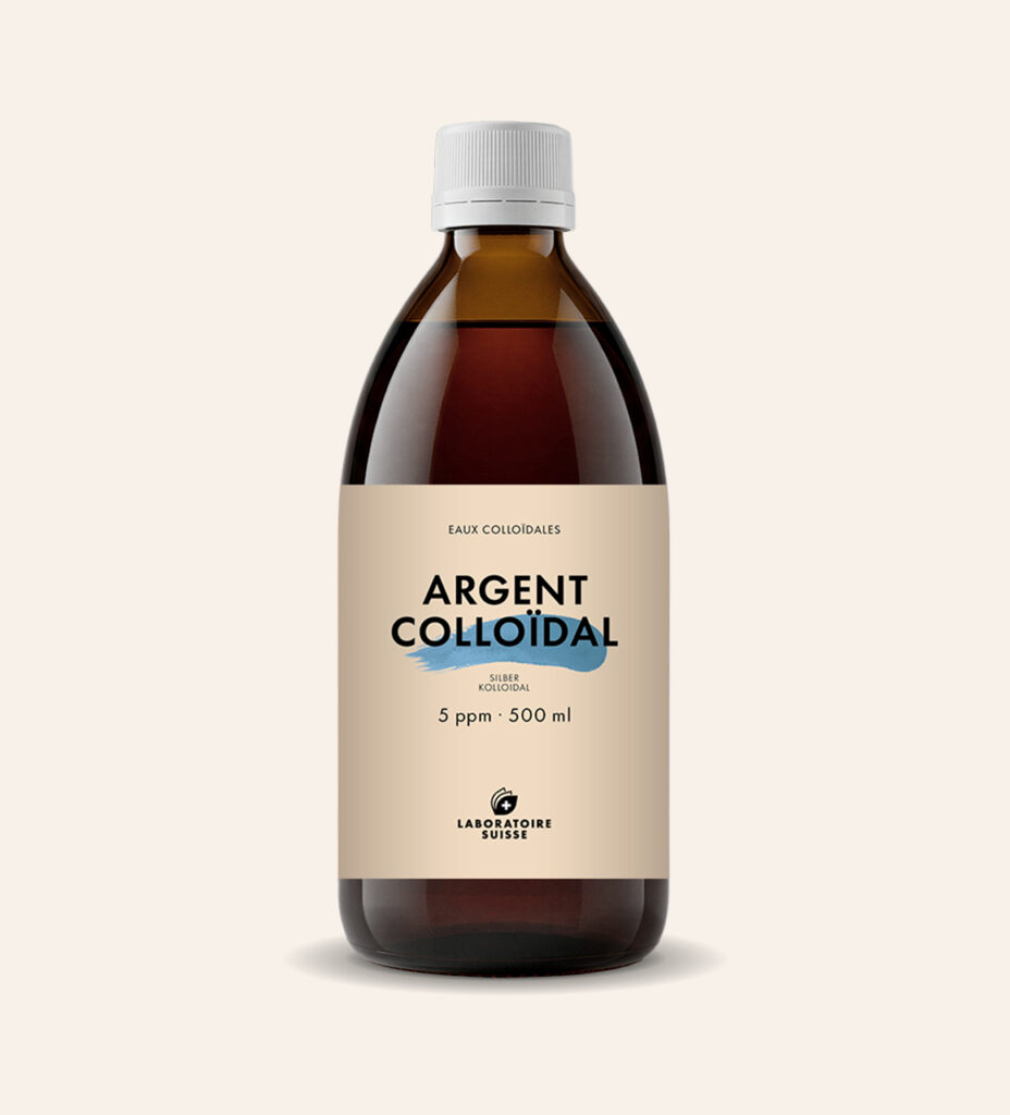 Argent colloïdal - 5 ppm, 500 ml