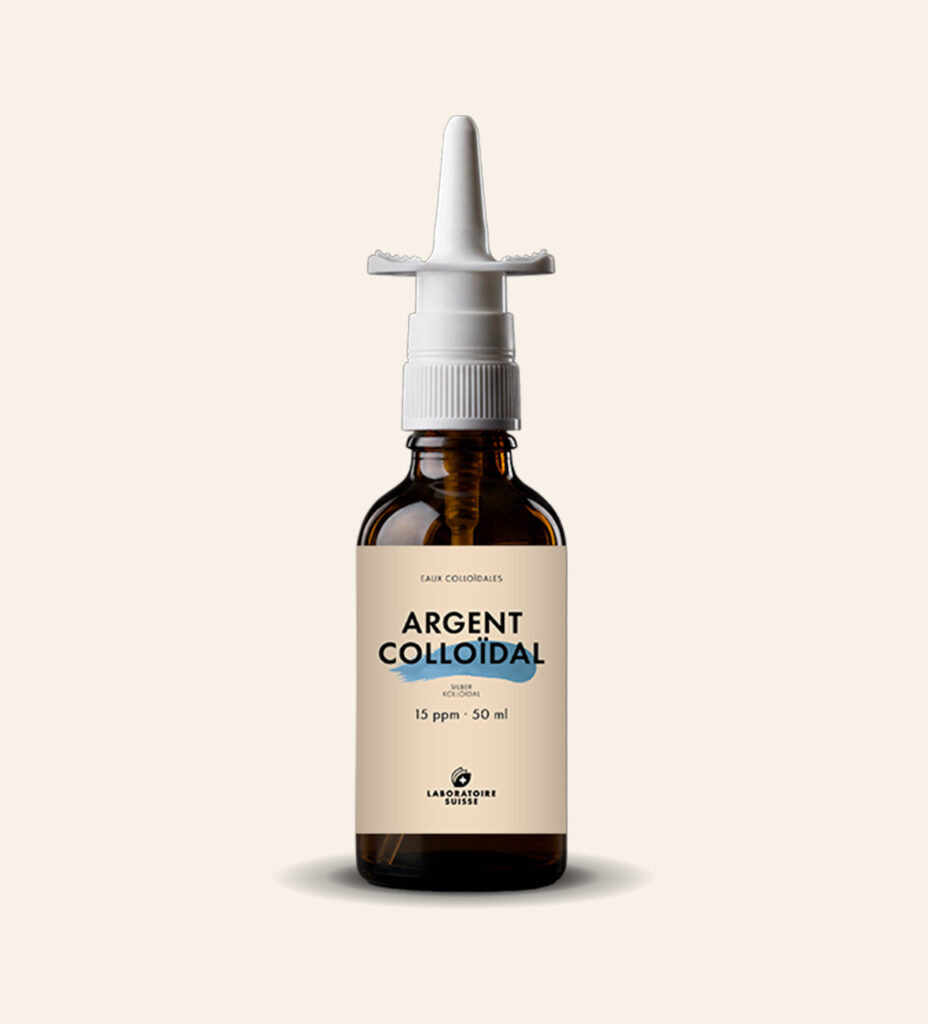 Argent colloïdal - 15 ppm, 50 ml (Spray nasal)