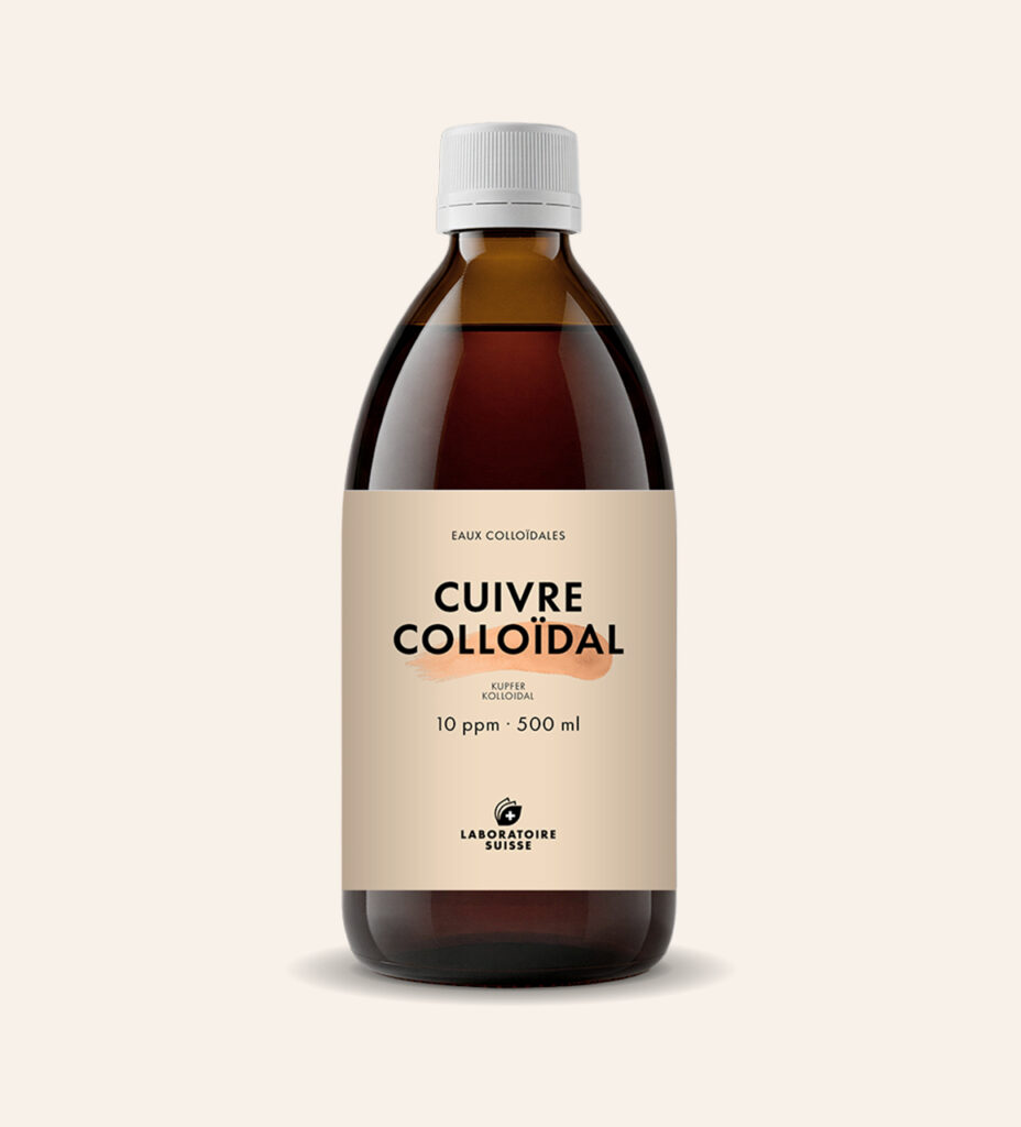 Cuivre colloïdal - 10 ppm, 500 ml